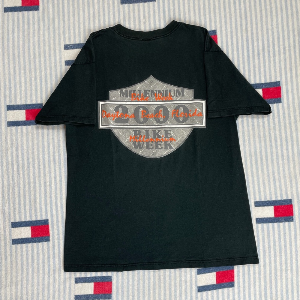 Vintage Bike Week 2000 short sleeve tee shirt